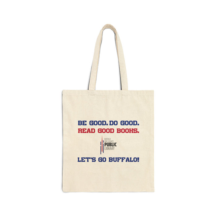 Read Good Books Cotton Canvas Tote Bag