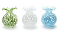RUFFLED EDGE VASE