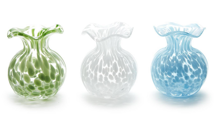 RUFFLED EDGE VASE