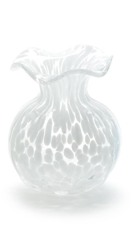 RUFFLED EDGE VASE