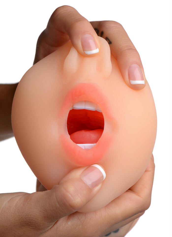 Sarahs Sexy Mouth Stroker