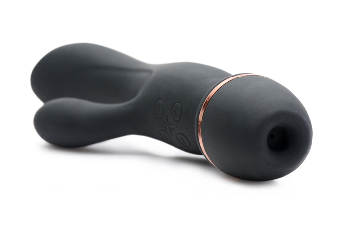 Shegasm Supreme 3 in 1 Silicone Suction Rabbit Vibe