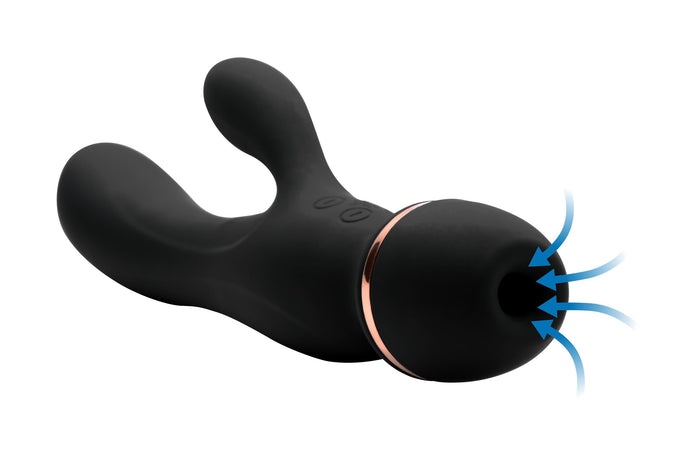 Shegasm Supreme 3 in 1 Silicone Suction Rabbit Vibe
