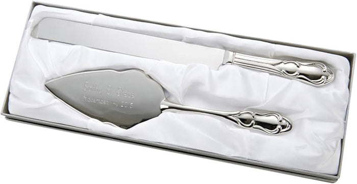 Silver-plate Cake Serving Set