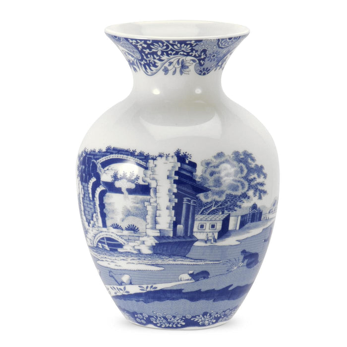 Spode Blue Italian Vases