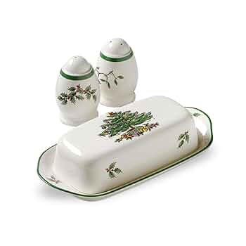 Spode Christmas Tree Hostess Set