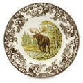 Spode Woodland Moose Dinner Plate, 10.5"
