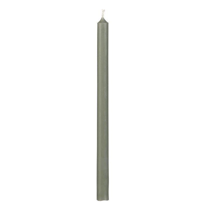 Stabkerzen 5er-Set grau dünn