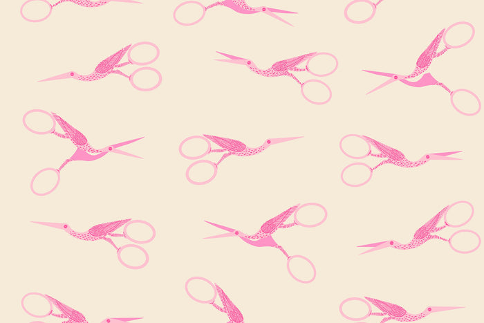 Stork Scissors - Shell