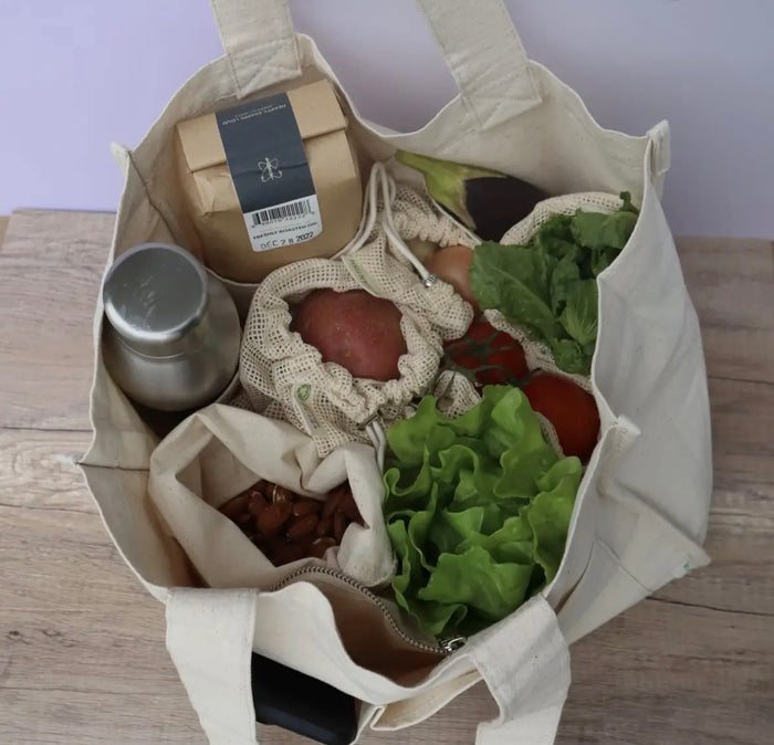 Tote Bag Multi Pocket