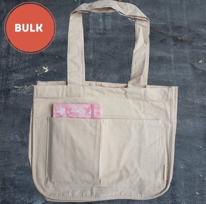 Tote Bag Multi Pocket
