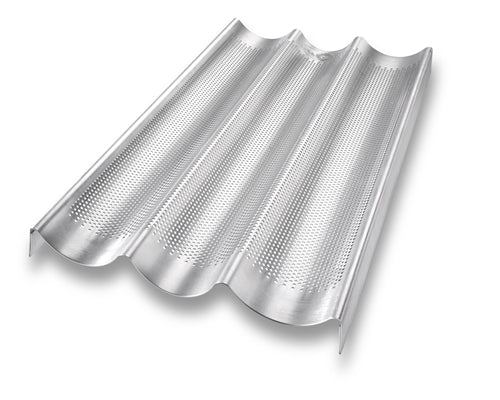 USA PAN®- French Baguette Pan - 3 Loaves