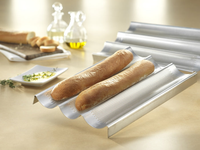 USA PAN®- French Baguette Pan - 3 Loaves