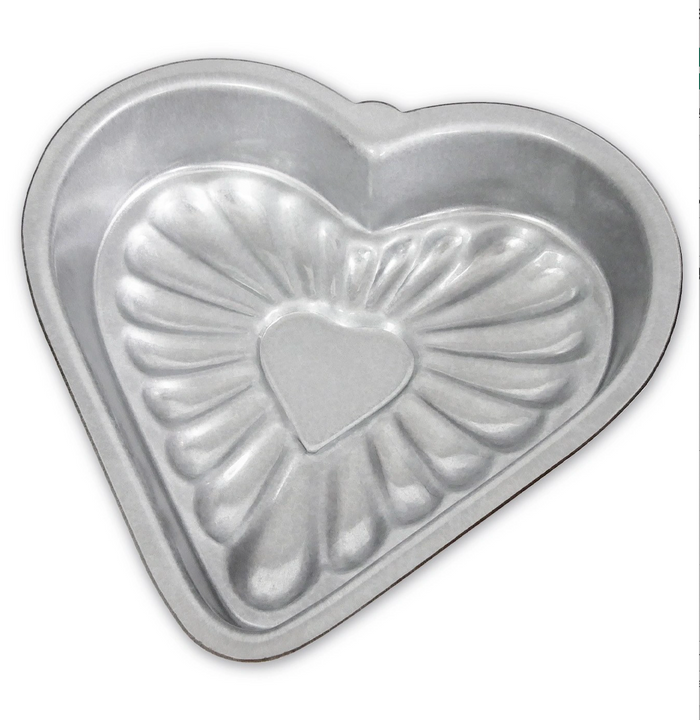 USA PAN® Fancy Heart Cake Pan