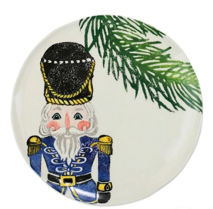 Vietri - NUTCRACKER SALAD PLATE - 9"