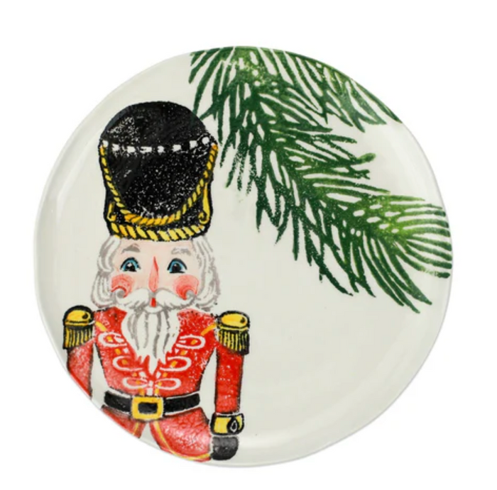 Vietri - NUTCRACKER SALAD PLATE - 9"
