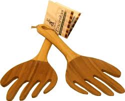 Wood Salad Servers