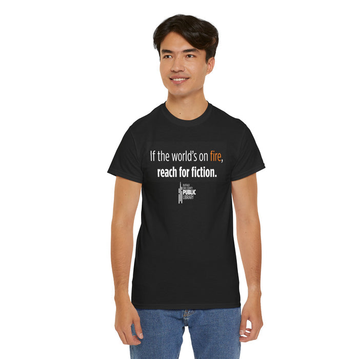 World on Fire Unisex Heavy Cotton Tee