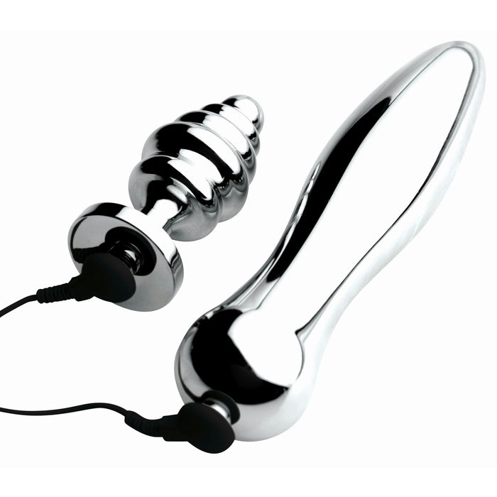 Zeus Deluxe Series Voltaic for Her Stainless Steel Female E-stim Kit